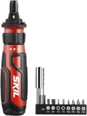 SKIL Rechargeable 4V Cordless Screwdriver with Circuit Sensor Technology, New