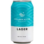 Golden Hills Brewery Lager Can 375mL