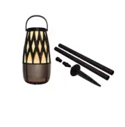 ION Tahiti Link Solor Bluetooth Outdoor Lantern Speaker W/ Multi-Sync & Lights!