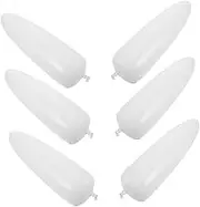 HOUDERCO 3 Pairs Inflatable Boot Brace Boot Shaper Inserts for Women Boot Stuffers for Tall Boots Boot Trees Inflatable Tall Boot Shaping Part Tall Inflatable Boot Support White Pvc