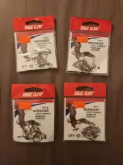 40 Eagle Claw Bait Holder #4 Hooks New In Package Free Shipping