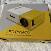 LED Mini Projector Portable 1080P Home Theater Cinema Projector HDMI USB TV