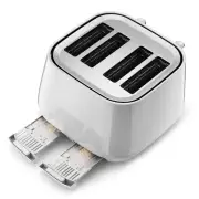 De'Longhi Eclettica 4 Slice Whimsical White