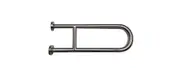Fixed Toilet Handrail Stainless Steel Wall Mounted Safety Rail