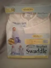 HALO SLEEP SACK SWADDLED NB NEWBORN 19" - 23" 6 TO 12 LBS MICROFLEECE (SEE DESC)