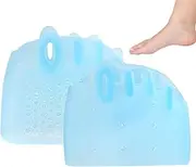 Five-Hole Foot Finger Spacers,Silicone Toe Separator,Foot Toe Corrector, Toe Spacers,Breathable & Soft, For Men And Women
