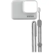 GoPro Sleeve + Lanyard (White) Fits HERO7/6/5 and HERO 2018 [ACCST-002]