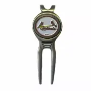 Premium Golf Divot Tool with Magnetic Ball Marker - Repair Tool for Golf