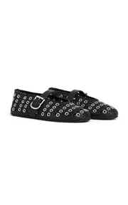 [ALAÏA] Leather Ballet Flats