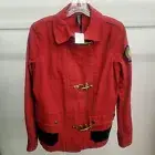 Ralph Lauren Jacket Nautical Firemans Sailing Bomber Patch LJC Lobster Clasp XS
