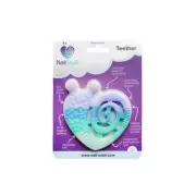 Nail Snail PASTEL Silicone Teether soothing textured surface