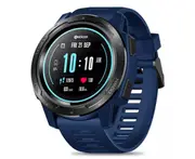 Heart Rate Monitor 1.3inch IPS Full-round Color Display Target Setting Multi-sport Modes Sport Smart Watch-Blue