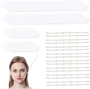 Face Lift Tape, 80pcs Face Tape Lifting Invisible with 16 Lifting Ropes, Quick Face Lifting Band, Strong Adhesive Lifting Patch, Face Lifting Tape for Neck, Eye, Face Firming ＆ Lifting