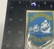 Vintage Patch Souvenir Jamestown Virgina