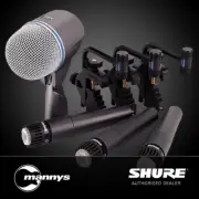 Shure DMK57-52 Drum Microphone Kit w/ Mounts & Case