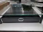 Decobros Crystal Tempered Glass Nespresso Vertuoline Storage Drawer Holder For C