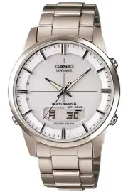 CASIO LINEAGE LCW-M170TD-7AJF White Solar Atomic Radio Men's Watch New in Box