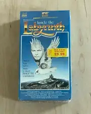 INSIDE THE LABYRINTH (1987) Sealed Betamax Embassy Sci Fi Fantasy David Bowie