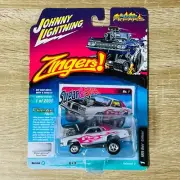 1976 Olds Cutlass White Pink Sugar & Spice Flames Zingers Release 2 Version B