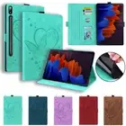For Samsung Galaxy Tab S10 S9 Plus Tablet Case Leather Shockproof Stand Cover