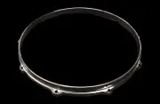 DRUM HOOP DIECAST DFP 14'' 10 LUG BATTER SIDE DRUM HOOP - BLACK NICKEL