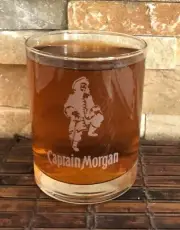 CAPTAIN MORGAN ORIGINAL SPICED RUM Collectible Whiskey Glass
