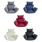 Egg Chair Cushion, Replacement Swing Chair Cushion with Headrest Pillow, Hanging