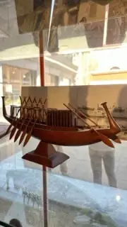 King Khufu Solar Boat – The Famous Ancient Egyptian Funerary Vessel ( With Box )