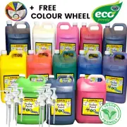 Kids Paint Set Poster Paint 5L Eco Kids Washable Kids Paint School Paint Pumps