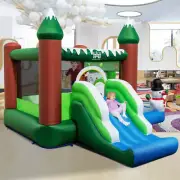 Snowman Jumping Castle for Children with Ball Pit