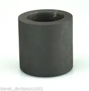 G4 GRAPHITE CRUCIBLE FOR MELTING GOLD SILVER 1-1/2"x1-1/2"