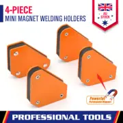 4-Piece Mini Welding Magnet Holder 45°90°135° Angle Soldering Welding Mag Square