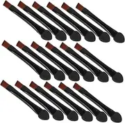 20pc Makeup Brush Set Angled Eyebrow Brush Eye Shadow Sponge Travel Beauty Tools for Women