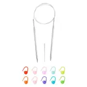 8 Gauge Knitting Circular Needle 32 Inch with Needle & Stitch Markers