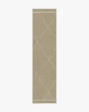 75' x 305' | Machine Washable Runner Rug | Kid & Pet Friendly | Indoor Rug | Jesper Stone Rug | Ruggable