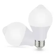 Motion Sensor Light Bulbs Indoor, 5000K Daylight 9W (60W Equivalent) 800lm A19