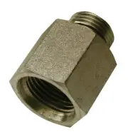Apache 39039064 Steel Universal Hydraulic Adapter 1/2 Male x 5/8 Female in.