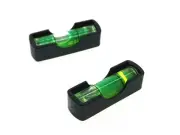 2x Mini Bubble Level Protractor Spirit For TV Photo Frame Shelf 3.5*1cm