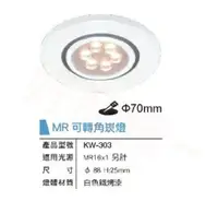 在飛比找樂天市場購物網優惠-好商量~舞光 LED 崁燈殼 MR16光源 7cm 投射燈 