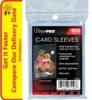 Ultra Pro Regular Trading Card Sleeves Clear Plastic Penny Protector Pack of 100