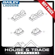 Bailey Foot Kit for Aluminium Single Sided Step Ladders & P120 SP15-025AZ