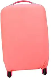 [LIFKOME] Elastic Travel Luggage Cover Suitcase Protector 26-30 Inches Full Stretch Bag Protector Pink