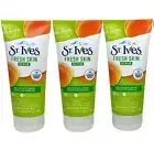 St. Ives Exfoliating Skin Scrub All Natural Apricot For Glowing Skin 3-Pk