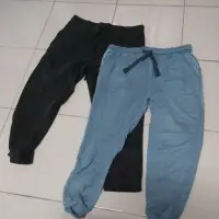 在飛比找蝦皮購物優惠-heat cotton on 2件褲子綿褲帆布褲子藍色黑色3