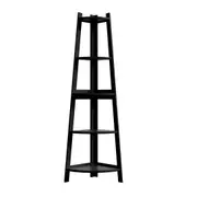 Oikiture Corner Ladder Shelving Unit 5/6 Tier Storage Display Stand Bookshelf