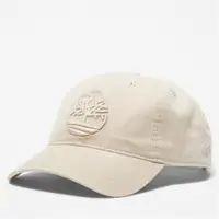 在飛比找ETMall東森購物網優惠-Timberland 中性款淺米色棉質帆布棒球帽|A1E9M