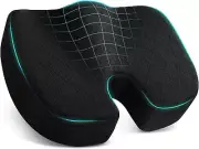 Office Car Seat Cushion Memory Foam NonSlip Sciatica Back Tailbone Pain Relief
