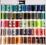 Embroidery Thread Polyester Set of 56 Spools,600 yds,40W