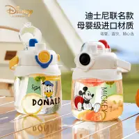 在飛比找蝦皮購物優惠-台灣現貨⭐ 迪士尼 喝水壺 吸管杯 塑膠 米奇 唐老鴨