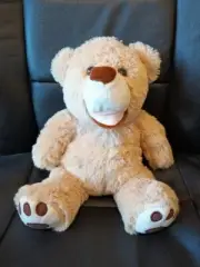 Weighted Teddy Bear 2.2lb, Animal, Beige, 40 cm Plush Sensory, ADHD Anxiety ASD